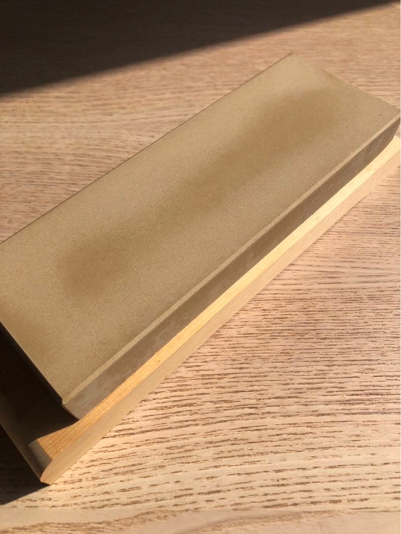天然　ハーフ砥石　(仕上げ兼中砥石)
