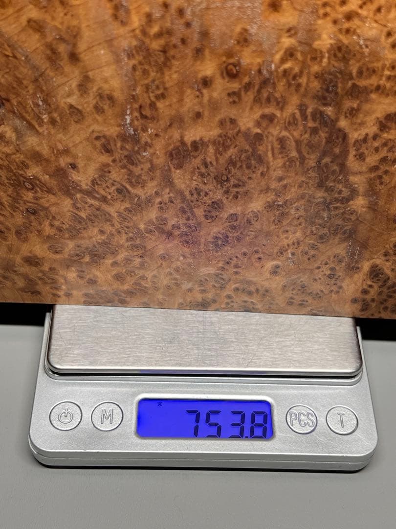 崖柏木瘤　美杢　端材　銘木　一枚板　ペンブランク　ハンドメイド素材　木材標本　Y