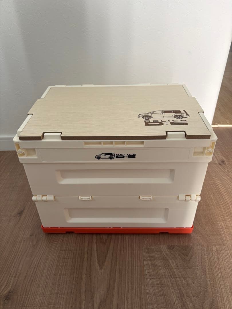 DELICAD:5コンテナBOX 20L 2個セット　ステッカー付き　新品未使用