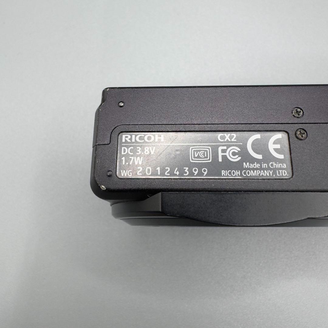 RICOH CX2 ブラック　コンパクト デジタル カメラ
