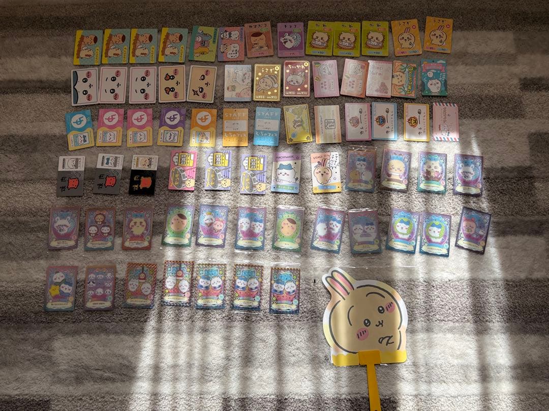 ちいかわグッズまとめ売り　ぬいぐるみ　カード　ソフトフィギュア