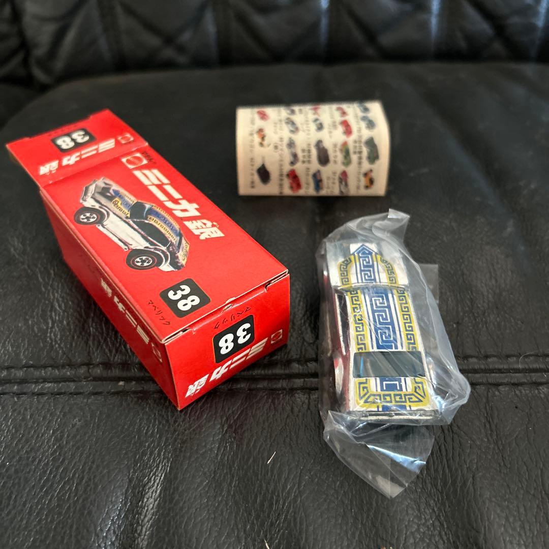 希少 レア マテルのミニカ 38マベリック　当時物　赤箱 未使用