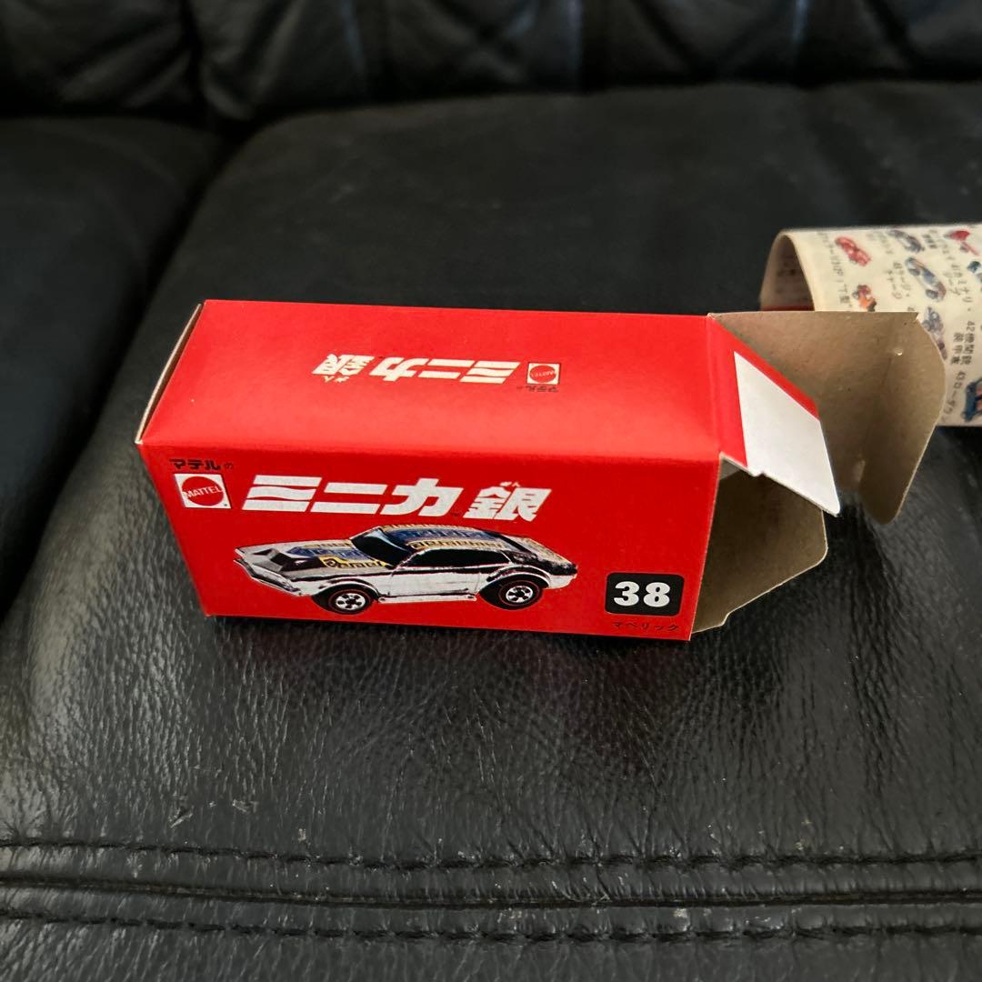 希少 レア マテルのミニカ 38マベリック　当時物　赤箱 未使用