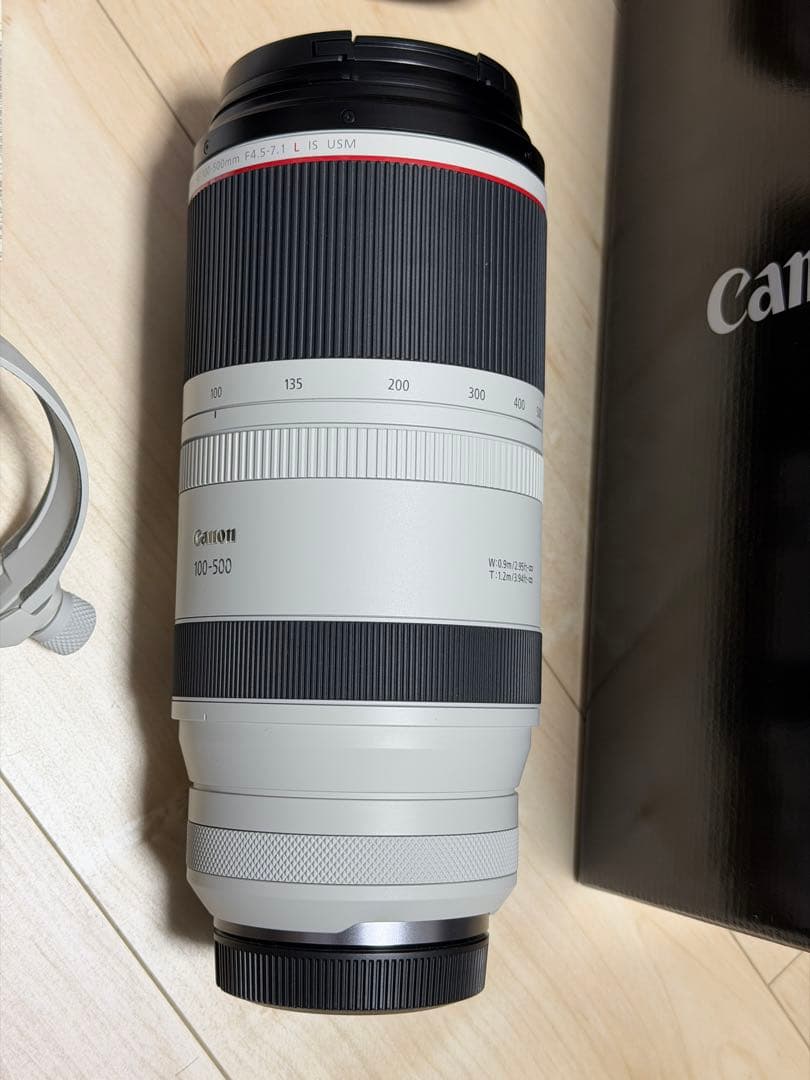 ほぼ新品 CANON RF100-500mm F4.5-7.1 L IS USM