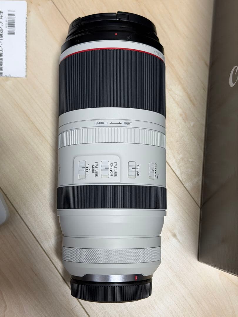 ほぼ新品 CANON RF100-500mm F4.5-7.1 L IS USM