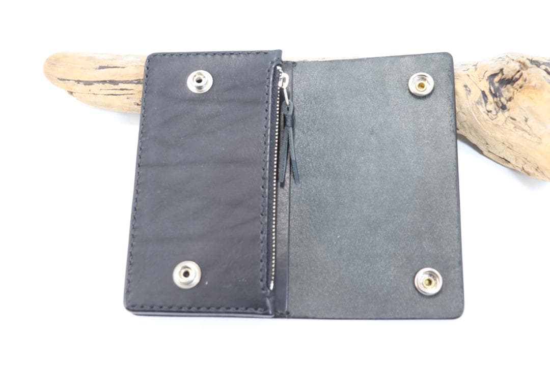 【即納商品　ハンドメイド 　激薄トラッカーウォレット
