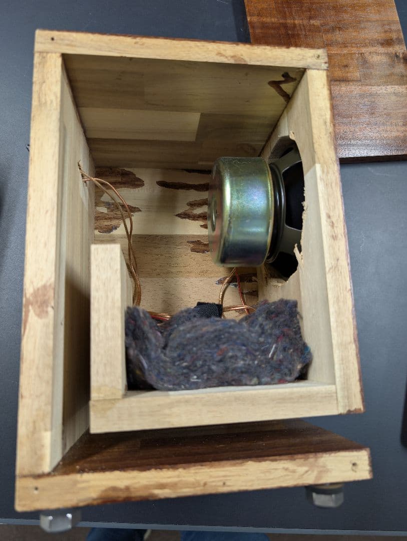 自作バスレフスピーカー 長岡鉄男氏設計 BS-10