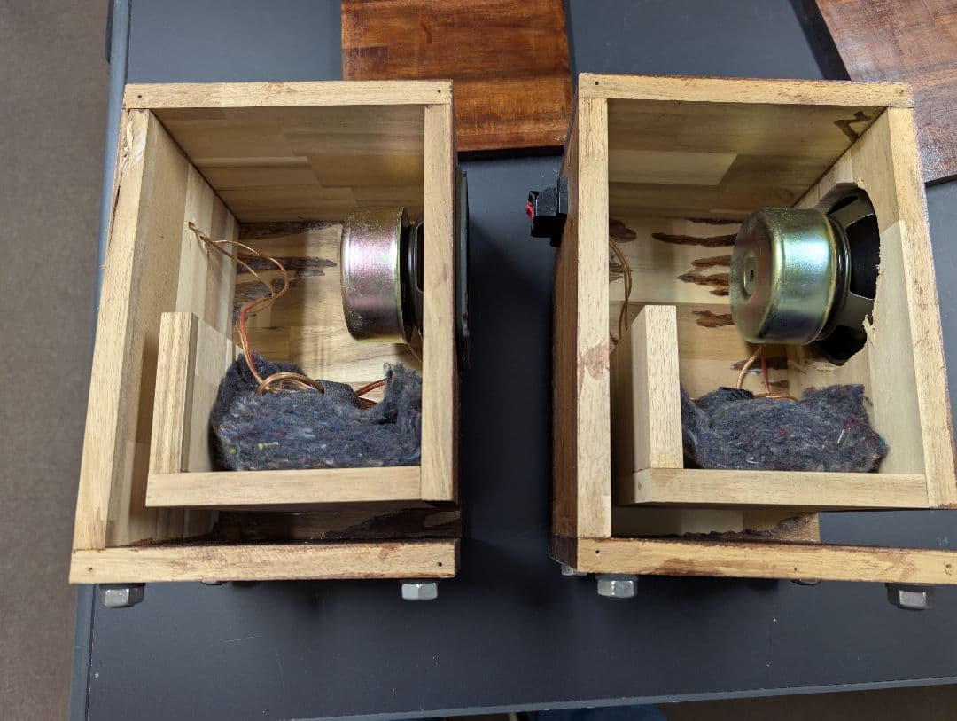 自作バスレフスピーカー 長岡鉄男氏設計 BS-10