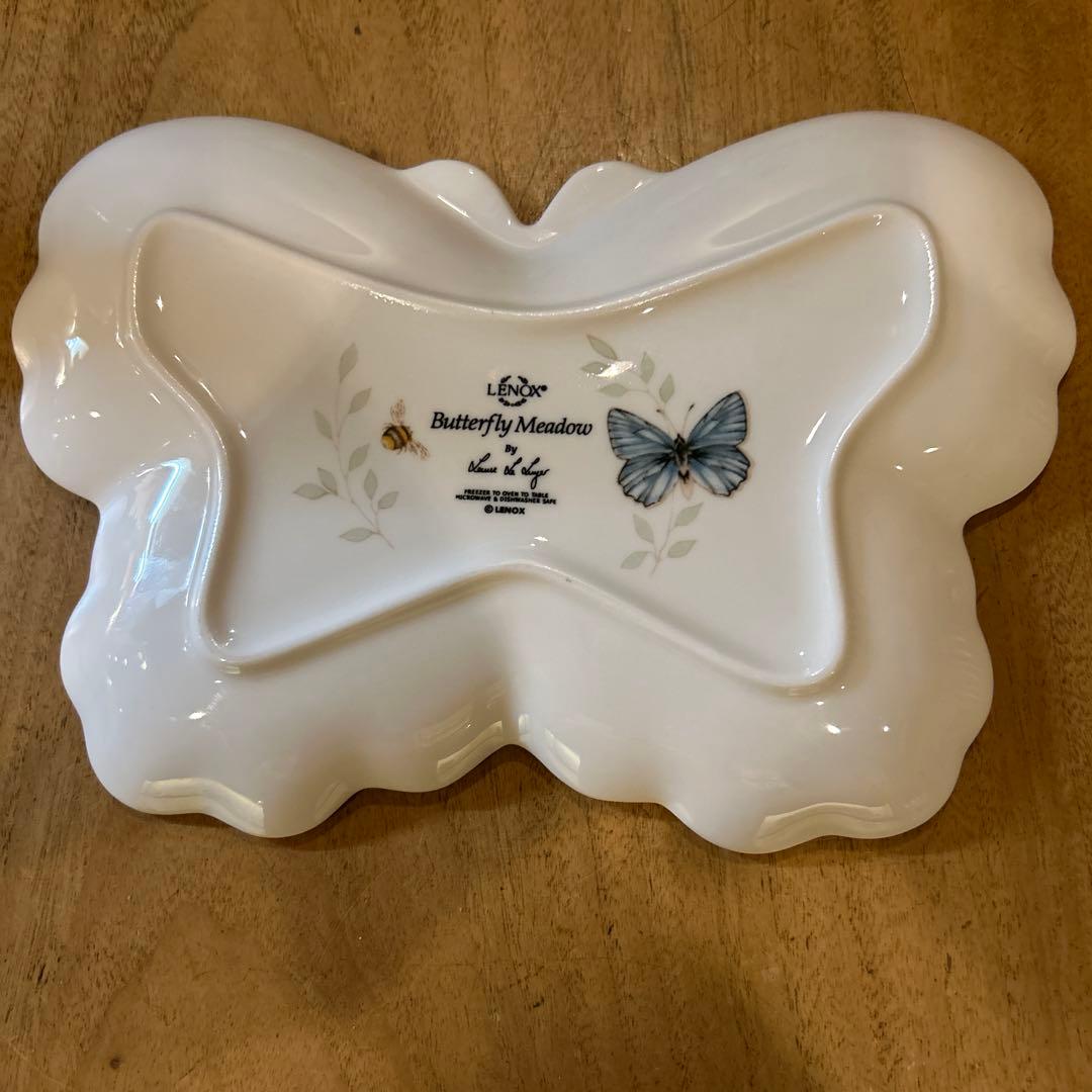 【新品未使用】レノックス バタフライメドウ　プレート 希少