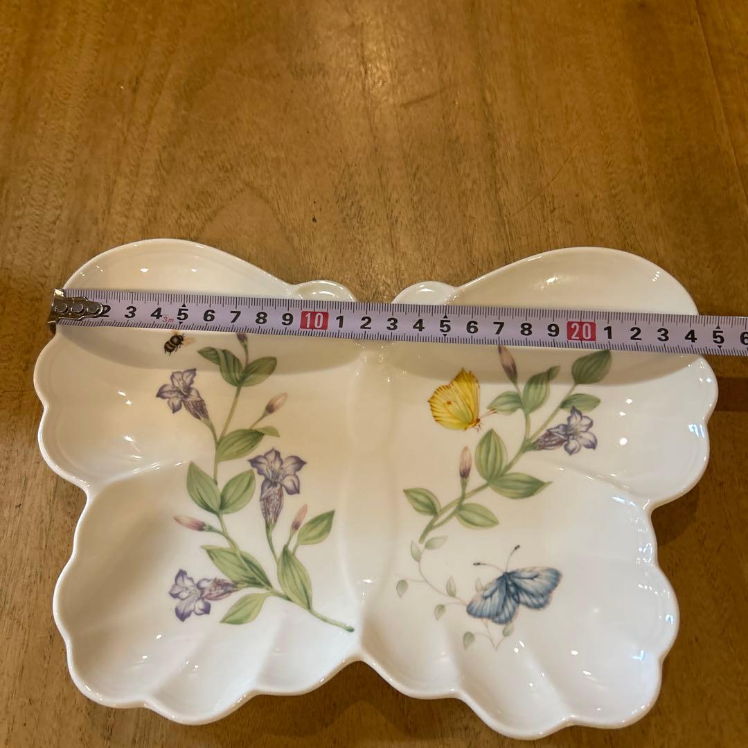 【新品未使用】レノックス バタフライメドウ　プレート 希少