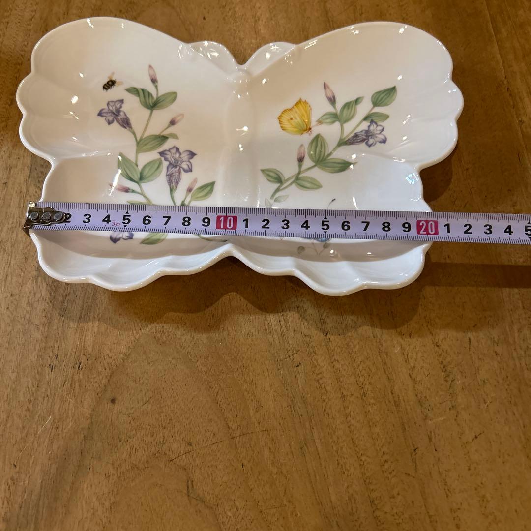 【新品未使用】レノックス バタフライメドウ　プレート 希少