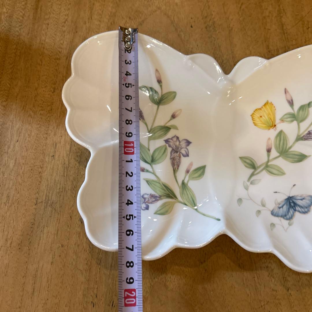 【新品未使用】レノックス バタフライメドウ　プレート 希少