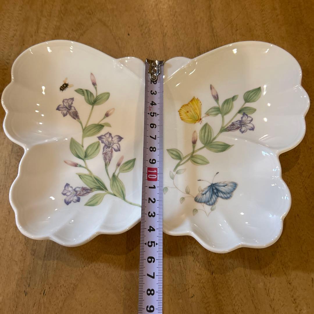 【新品未使用】レノックス バタフライメドウ　プレート 希少