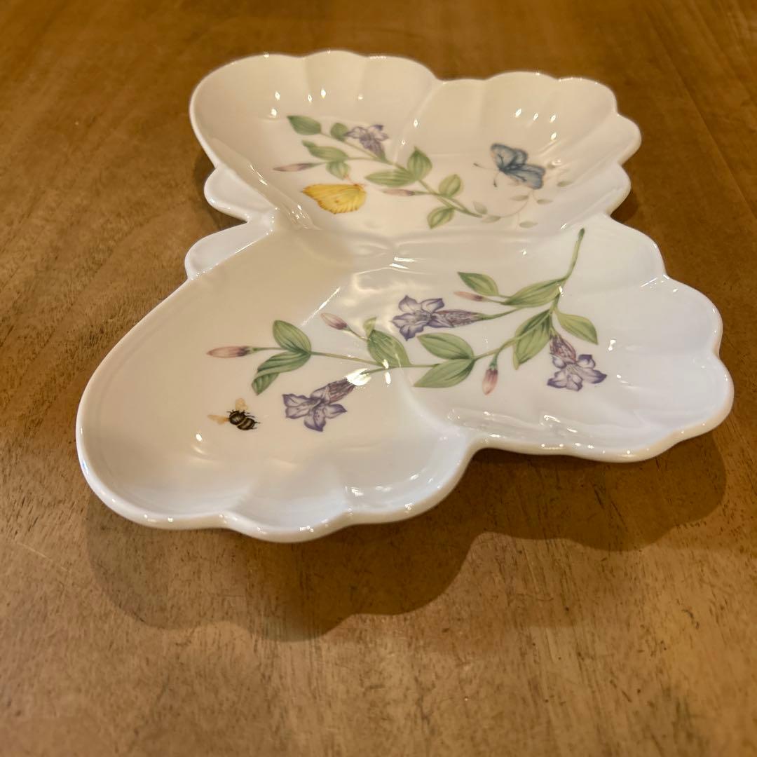 【新品未使用】レノックス バタフライメドウ　プレート 希少