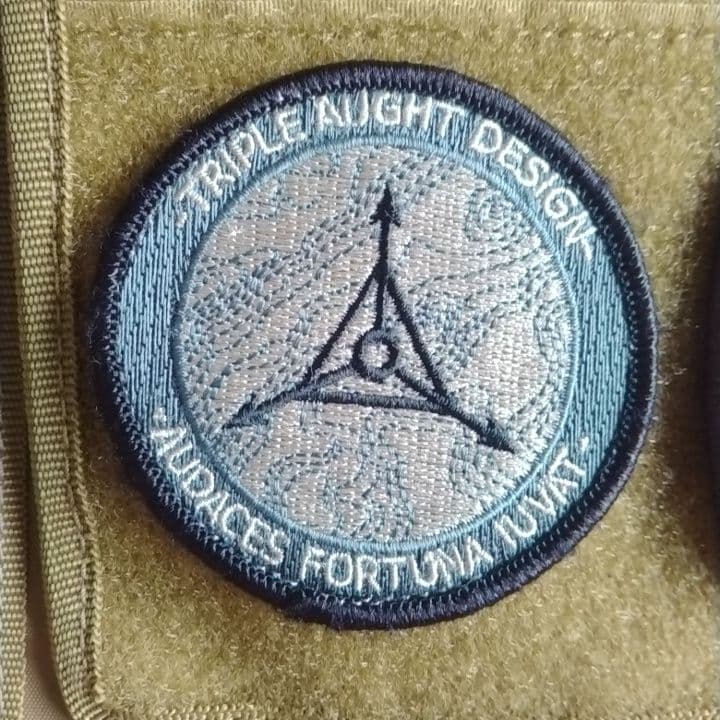 triple aught designベルクロパッチ2枚セット⑤