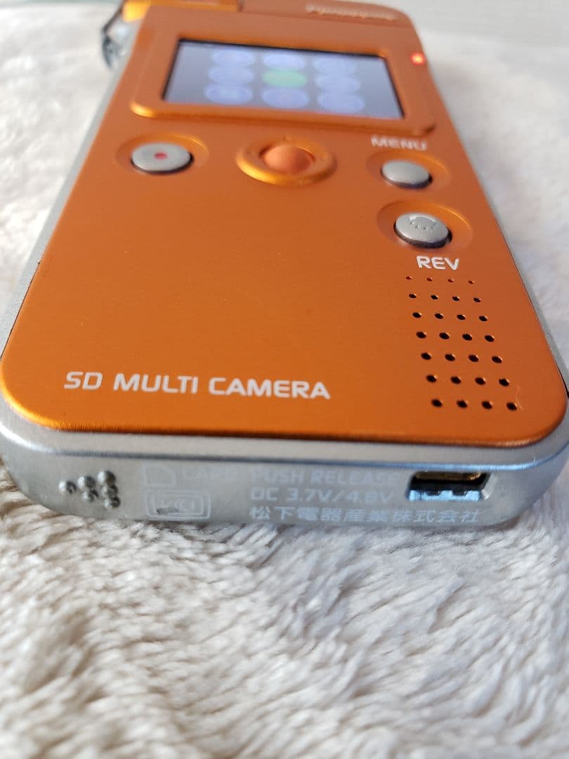 Panasonic SV-A310 デジタルカメラ 　オレンジ色