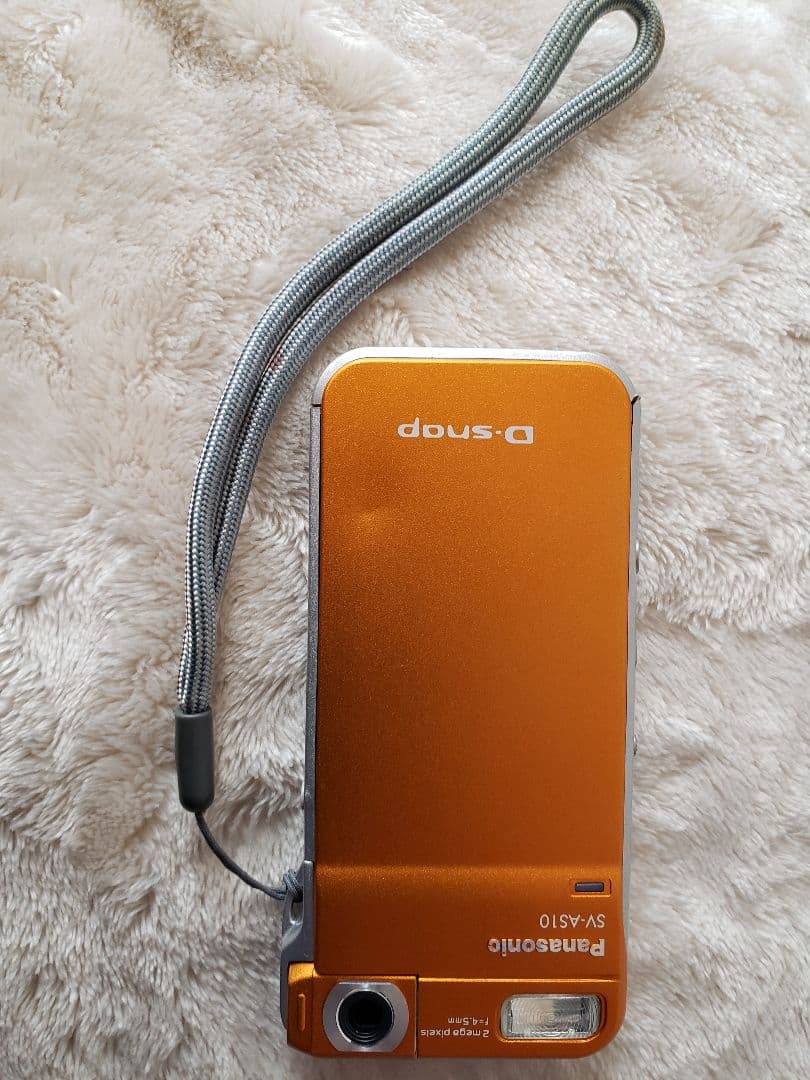 Panasonic SV-A310 デジタルカメラ 　オレンジ色