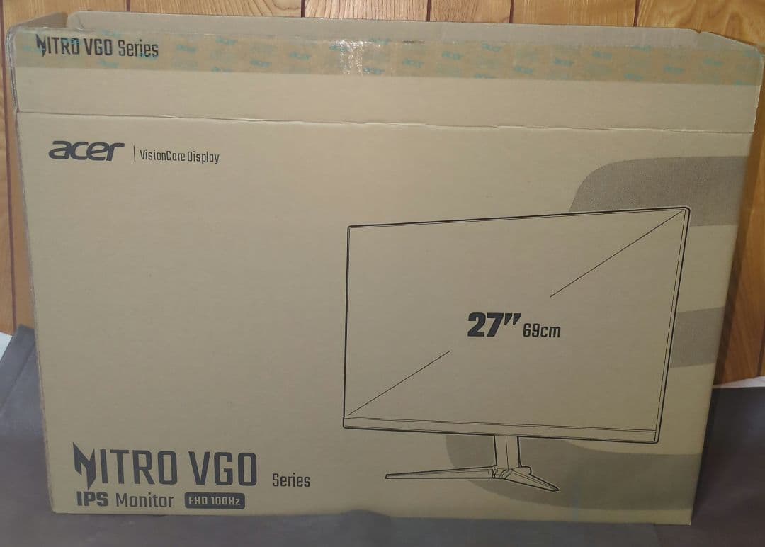 acerモニター27インチNITRO VGO IPS Monitor