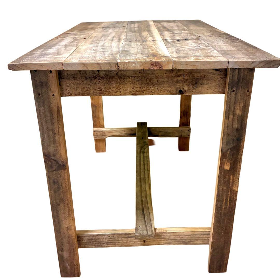 カフェテーブル ウッドデスク 作業机 ミシン台 木製