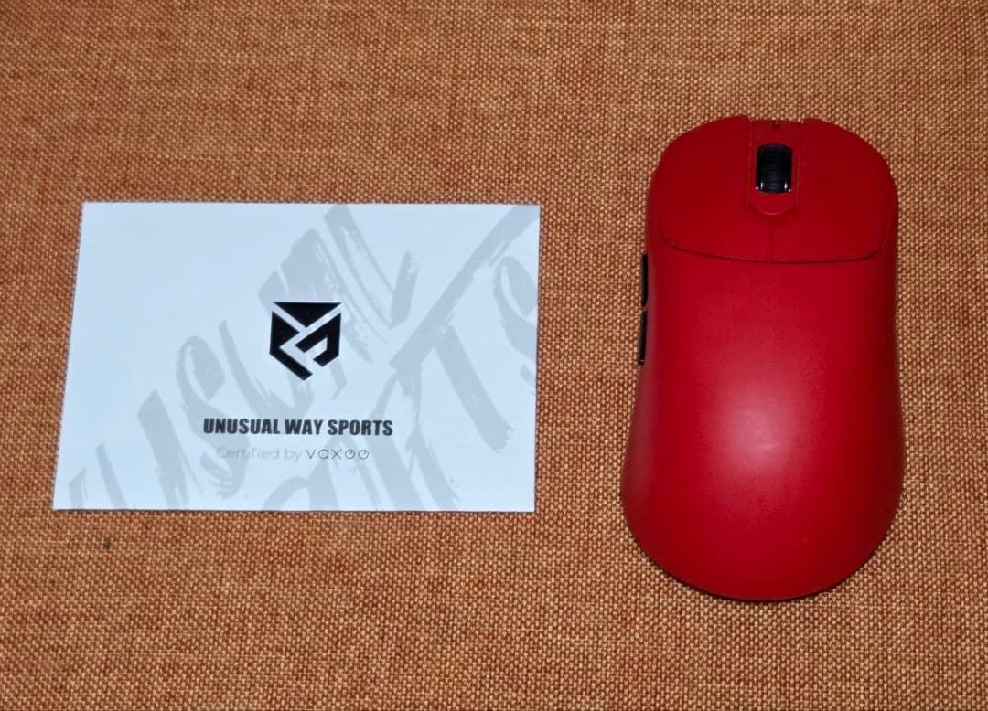 VAXEE NP-01S V2 WIRELESS RED+新品マウスソールセット