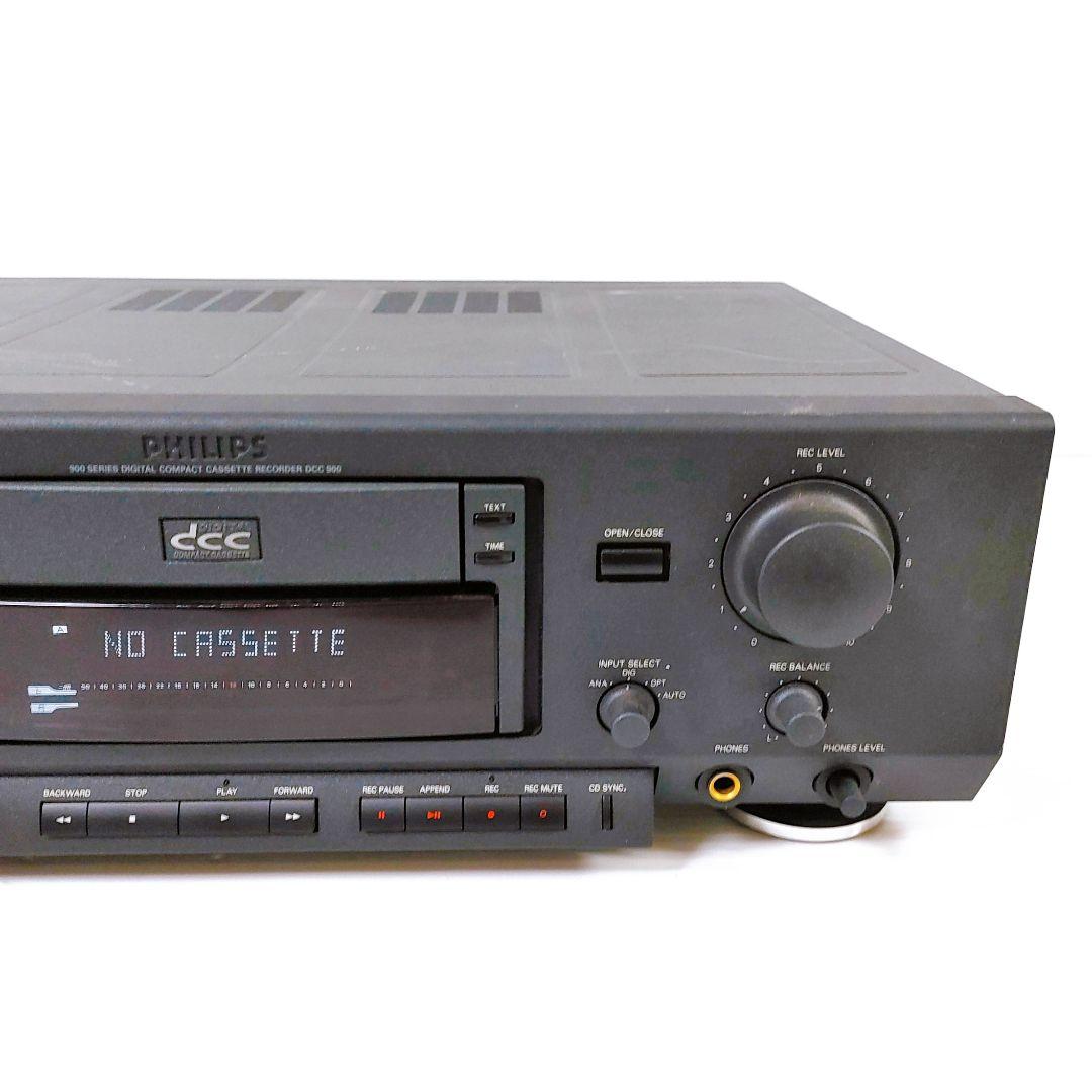 【ジャンク】PHILIPS 70DCC900/06S CDデッキ フィリップス