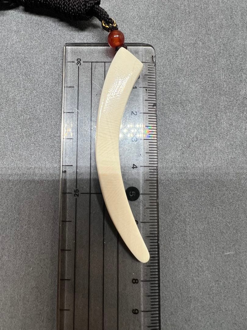文玩堂：長毛マンモスの牙のペンダント