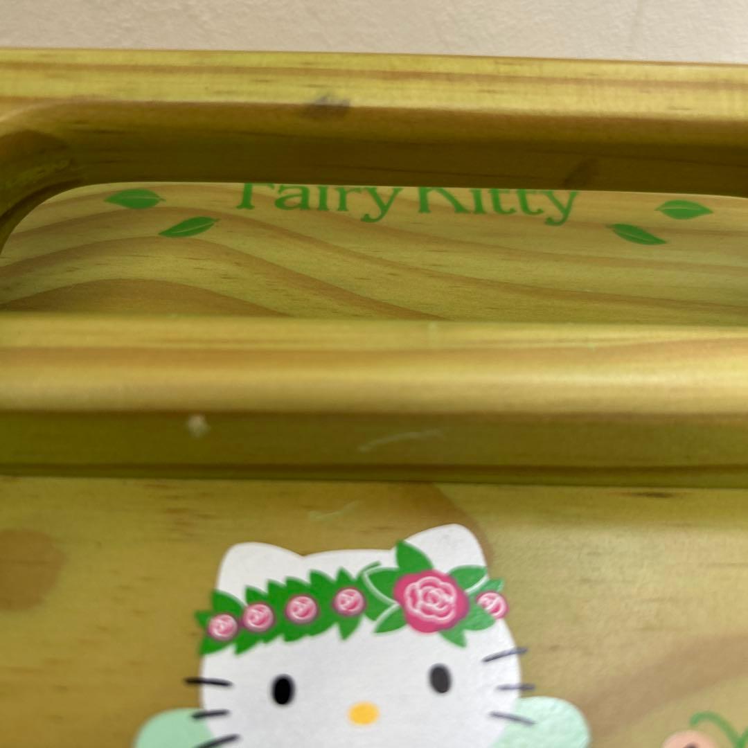ハローキティ　キティ　フェアリーキティ　木製　ソーイングBOX 収納箱