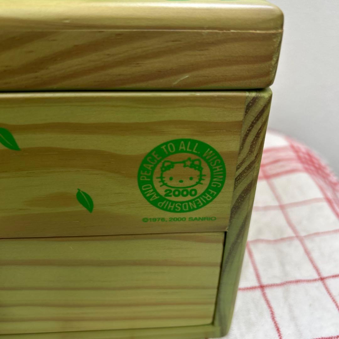 ハローキティ　キティ　フェアリーキティ　木製　ソーイングBOX 収納箱