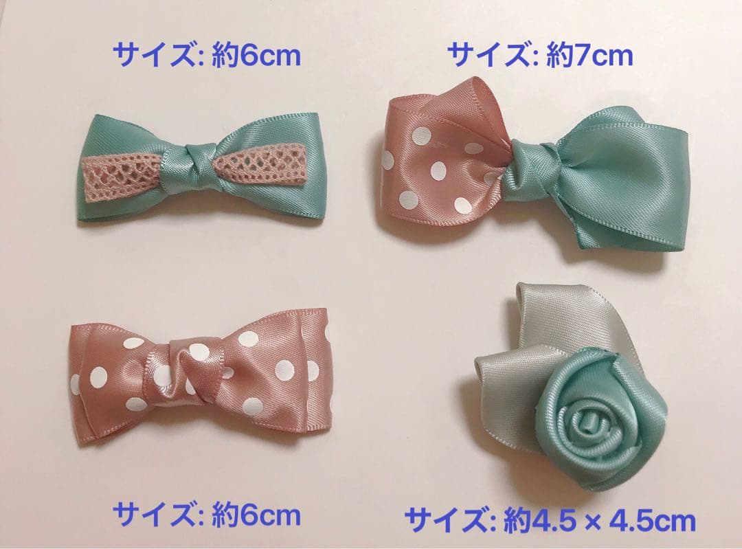 (KIDS) ヘアリボン　ヘアクリップ　ヘアアクセサリー　韓流