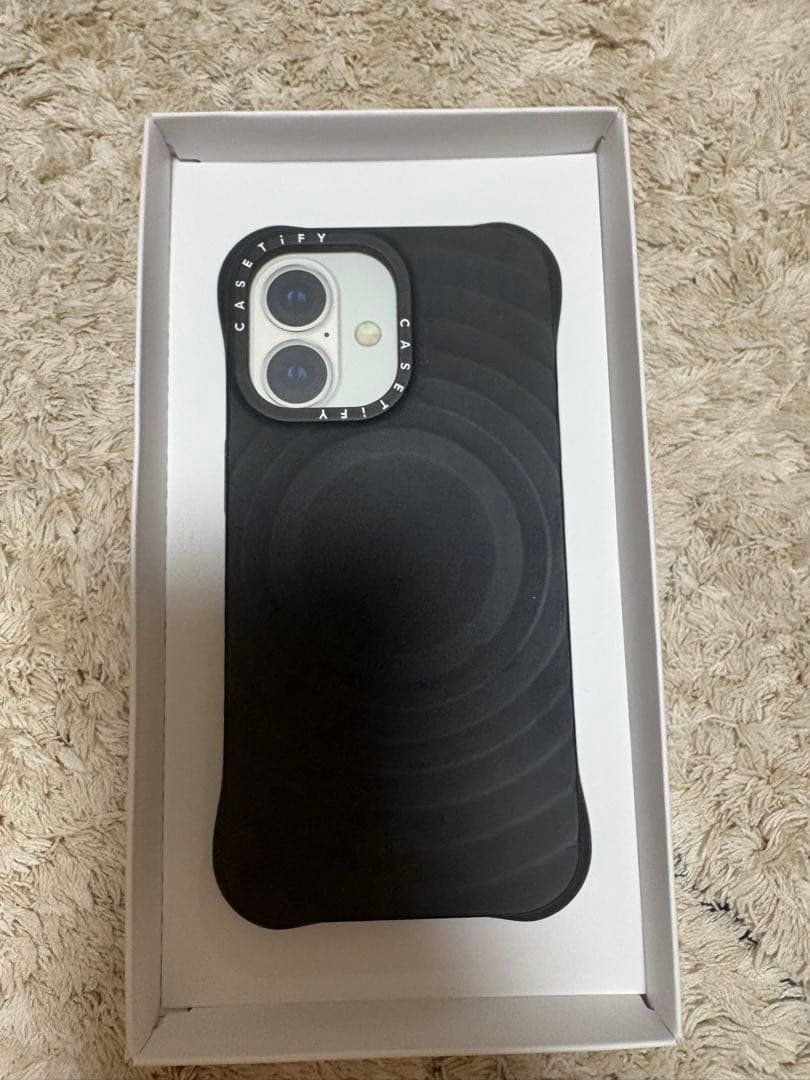 CASSETIFY ウェーブシリコンケース ブラック