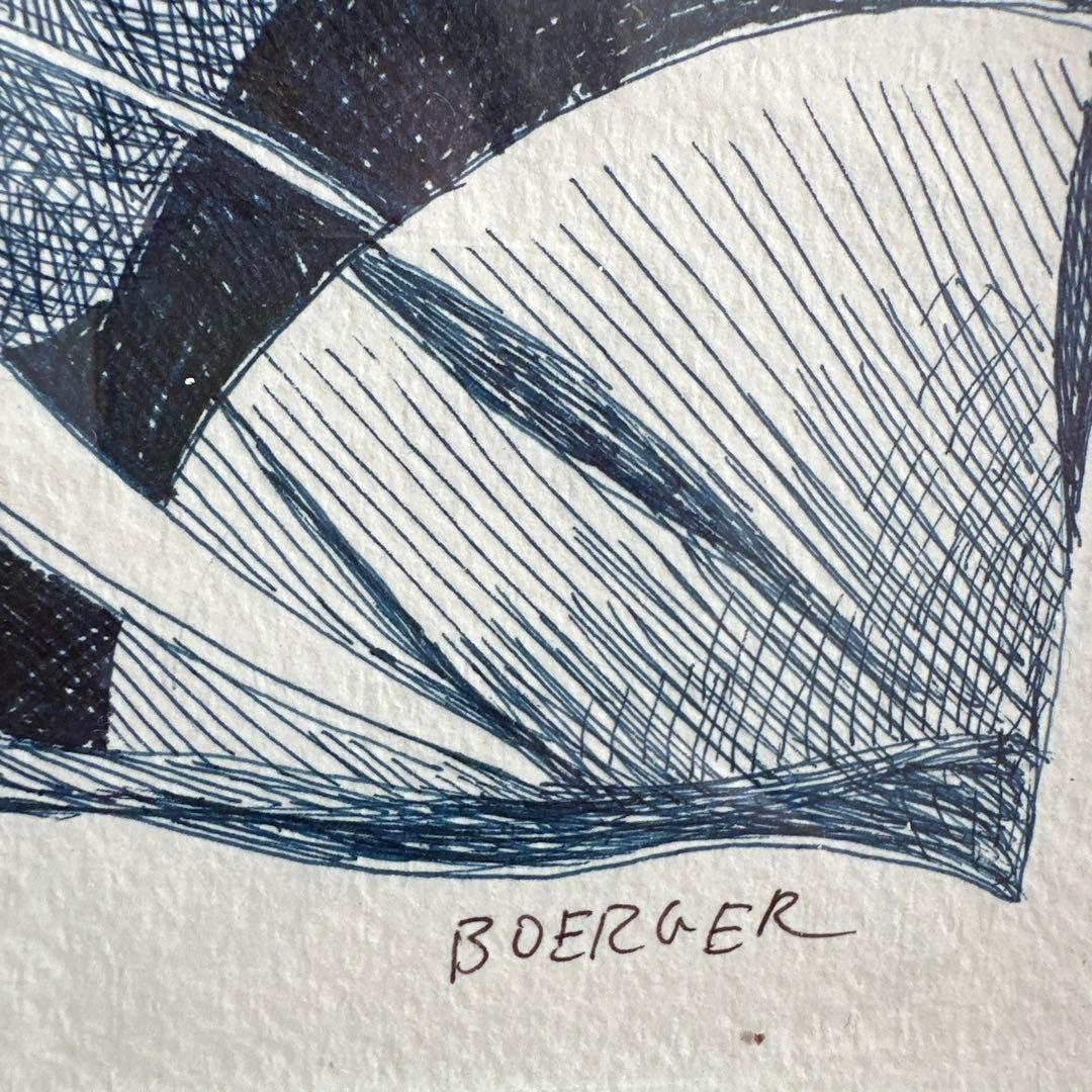 絵画　ANDY BOERGER /アンディ・バーガー/双子座、星座、インテリア