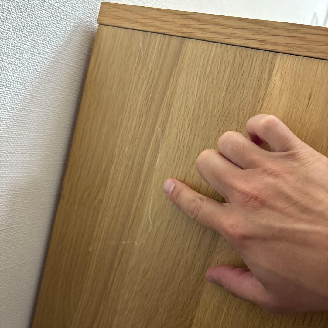 MUJI/無印良品 オーク材 木製チェスト/4段引出