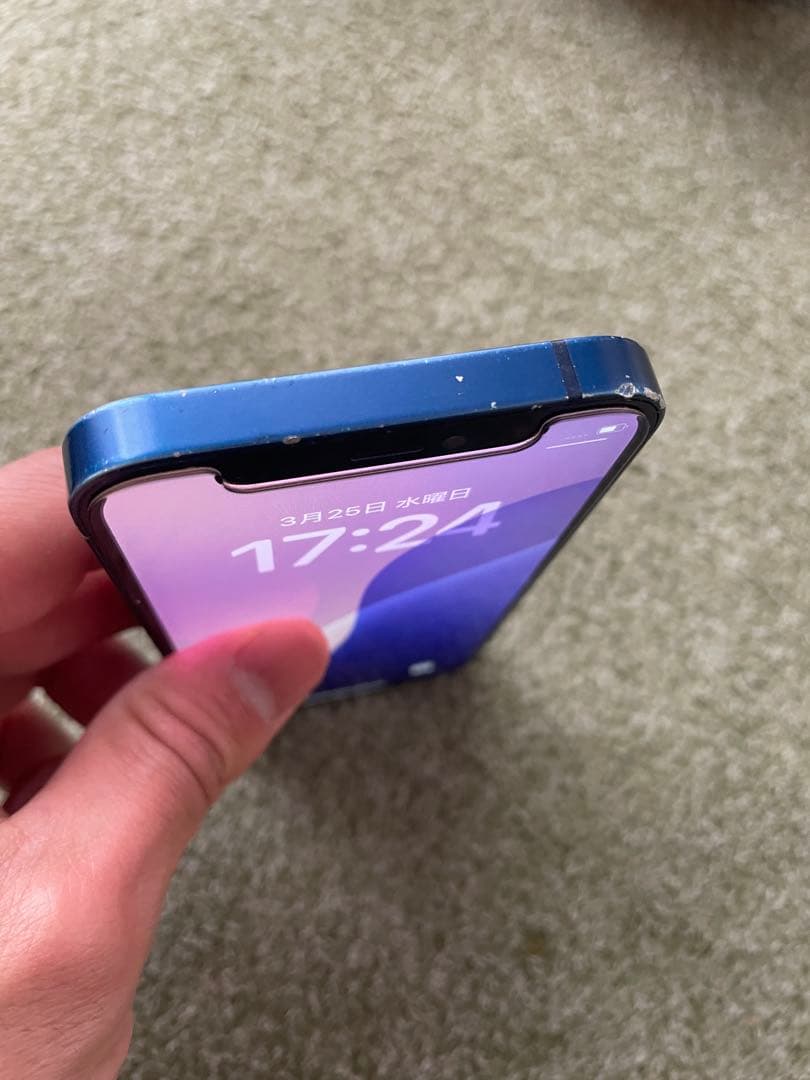 Apple iPhone 12mini ブルー