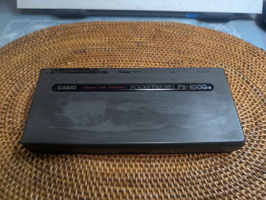 基本動作確認済み）CASIO POCKETWORD PW-1000 本体のみ