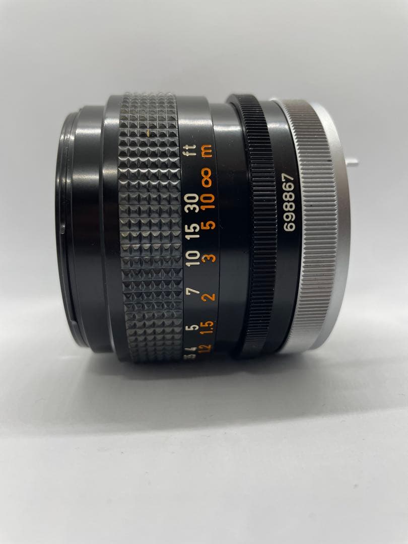 Canon FD 50mm f/1.4 s.s.c. レンズ