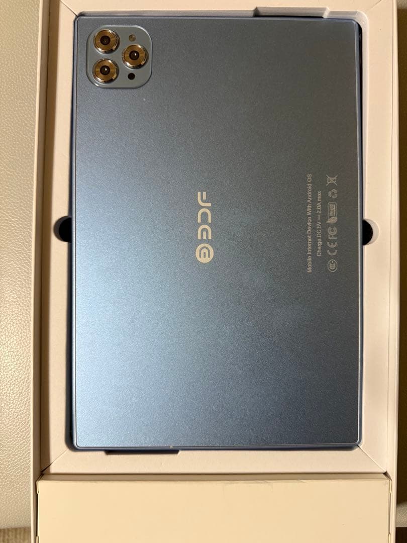 JCG グレー タブレット 3カメラ