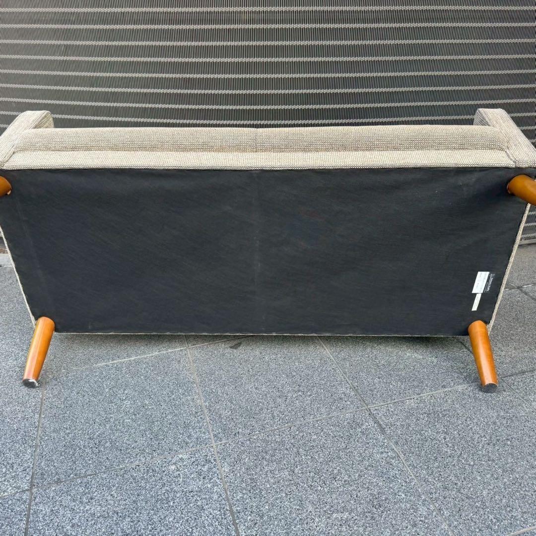 ウニコ×カリモク 2人掛けソファ グレー