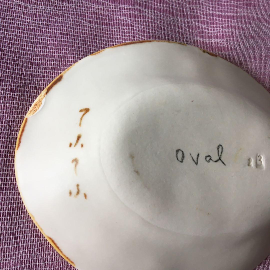 石木文　プレート　てふてふ