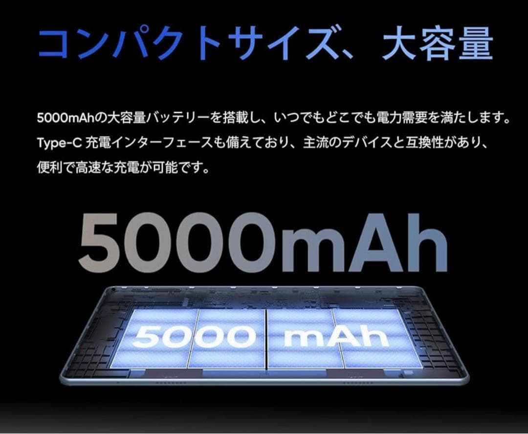 Android タブレット 10インチ Wi-Fi モデル 8GB+64G
