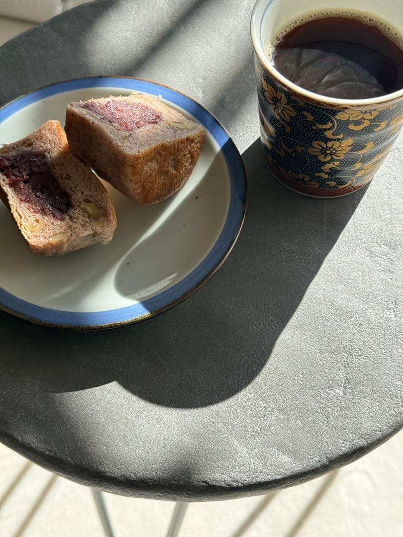 コーヒーテーブル　ミニ　サイドテーブル　ローテーブル　モルタル　コンクリカフェ風