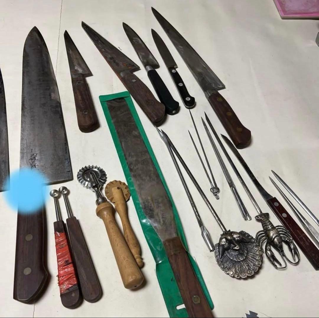 包丁、口金、調理セット