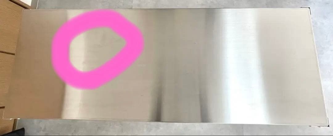 MILLS ミルズ　デスク　ステンレス　机