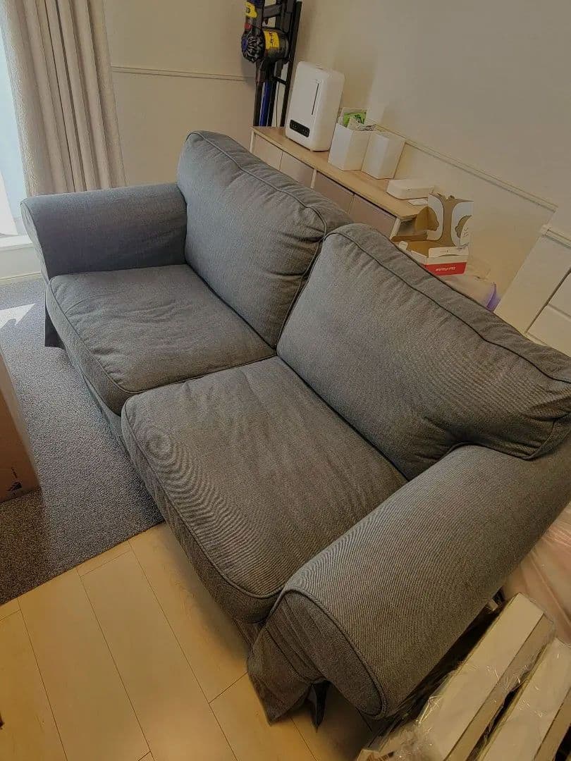 セール中 IKEA エークトルプ 2人掛けソファ 送料込