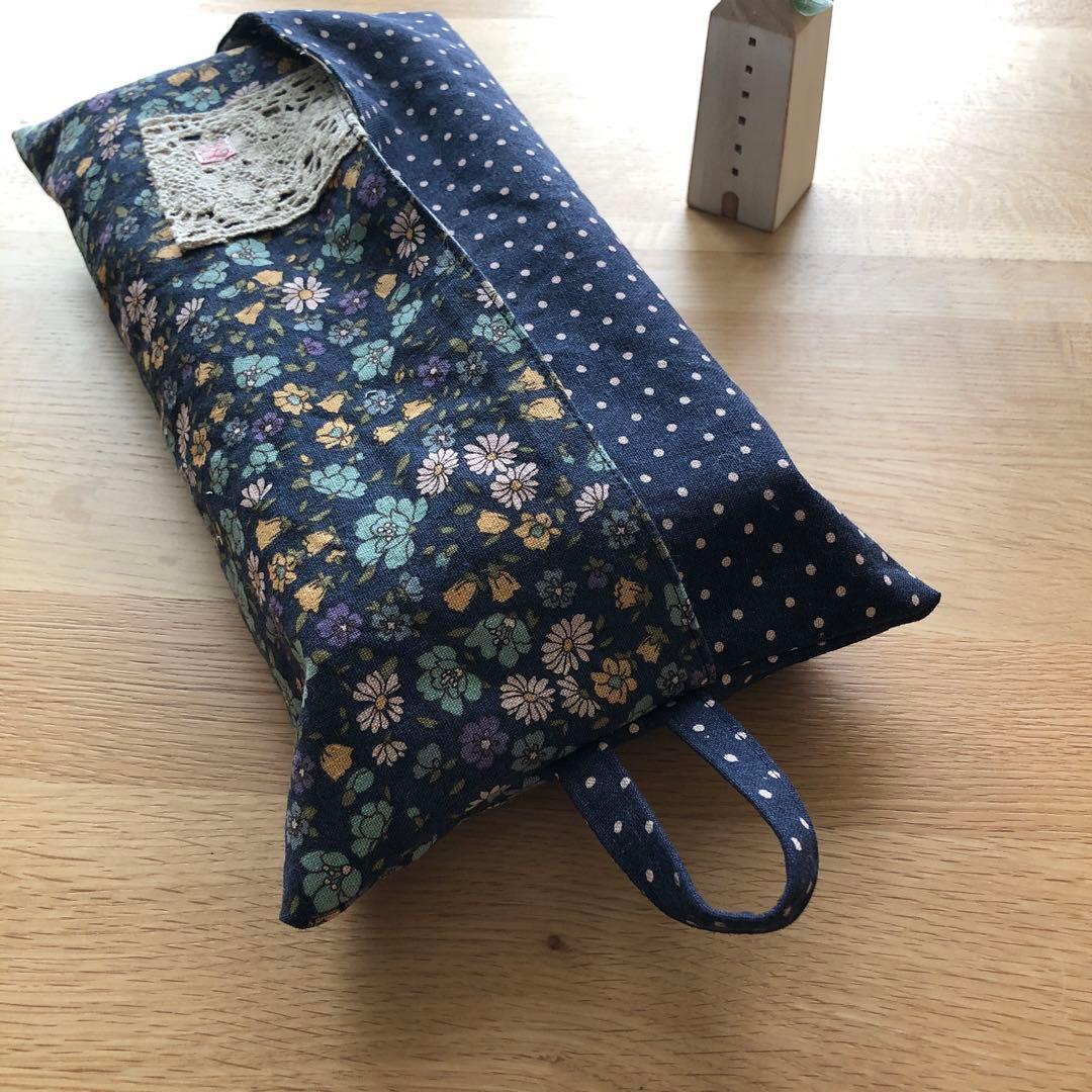 BOXタイプティッシュカバー　　73 ハンドメイド