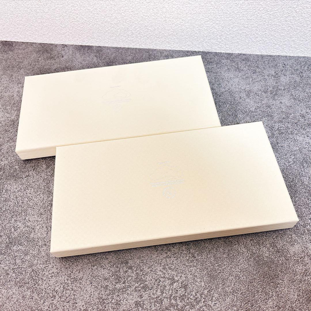 モモ様ご依頼品　有田焼　幸楽窯　錦金松葉形前菜皿　白金　化粧箱付2点セット