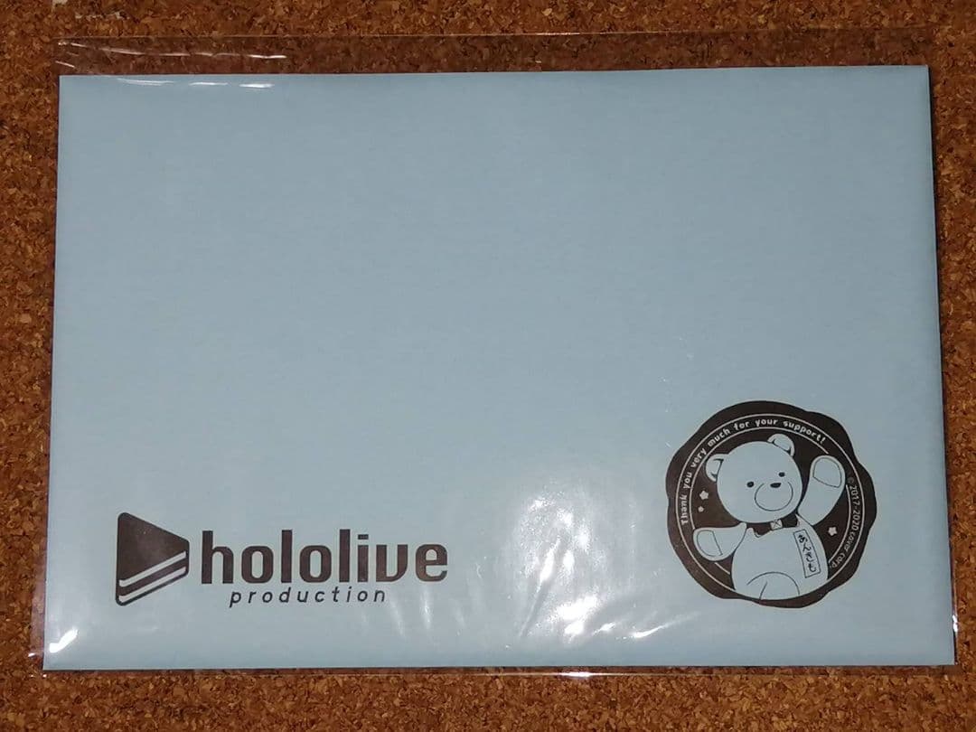 不知火フレア 活動二周年記念 直筆サイン lack 描き下ろし ポストカード