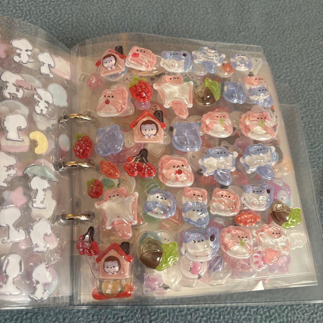 シールブック閉めることが出来ません