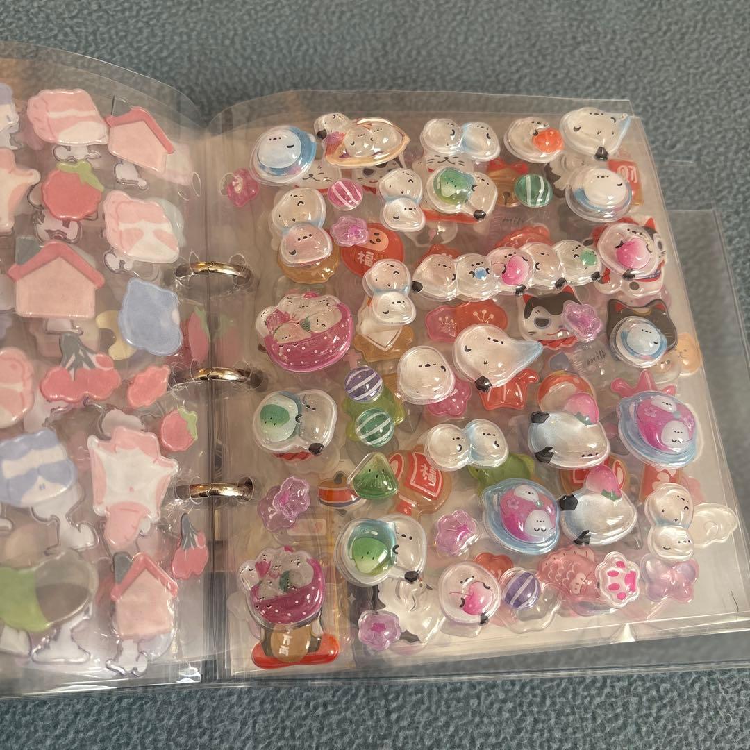 シールブック閉めることが出来ません