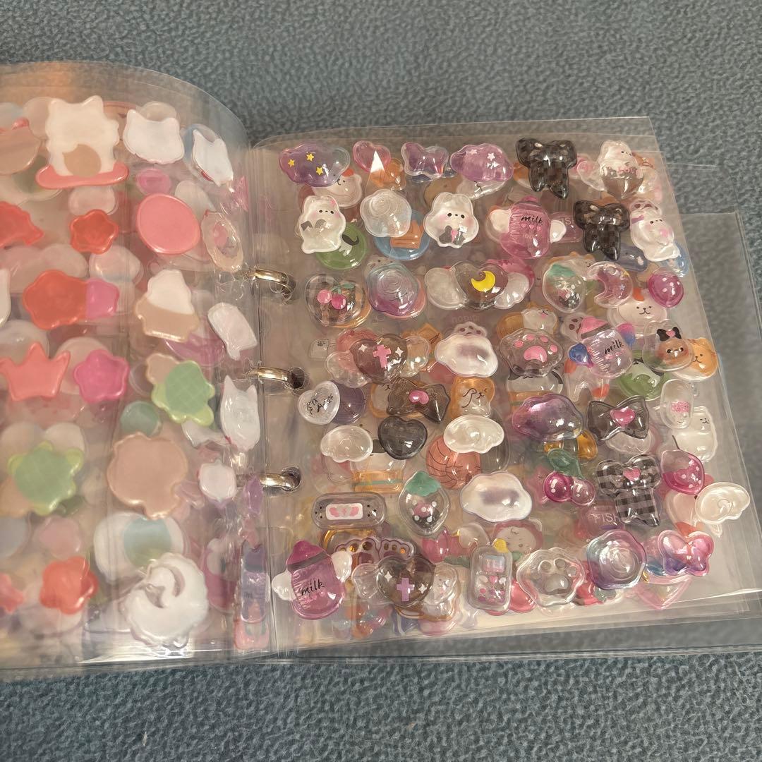 シールブック閉めることが出来ません