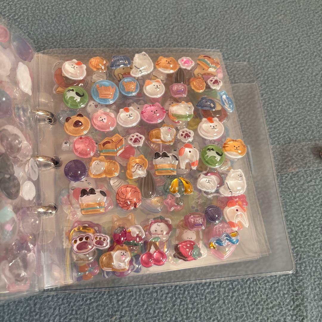 シールブック閉めることが出来ません